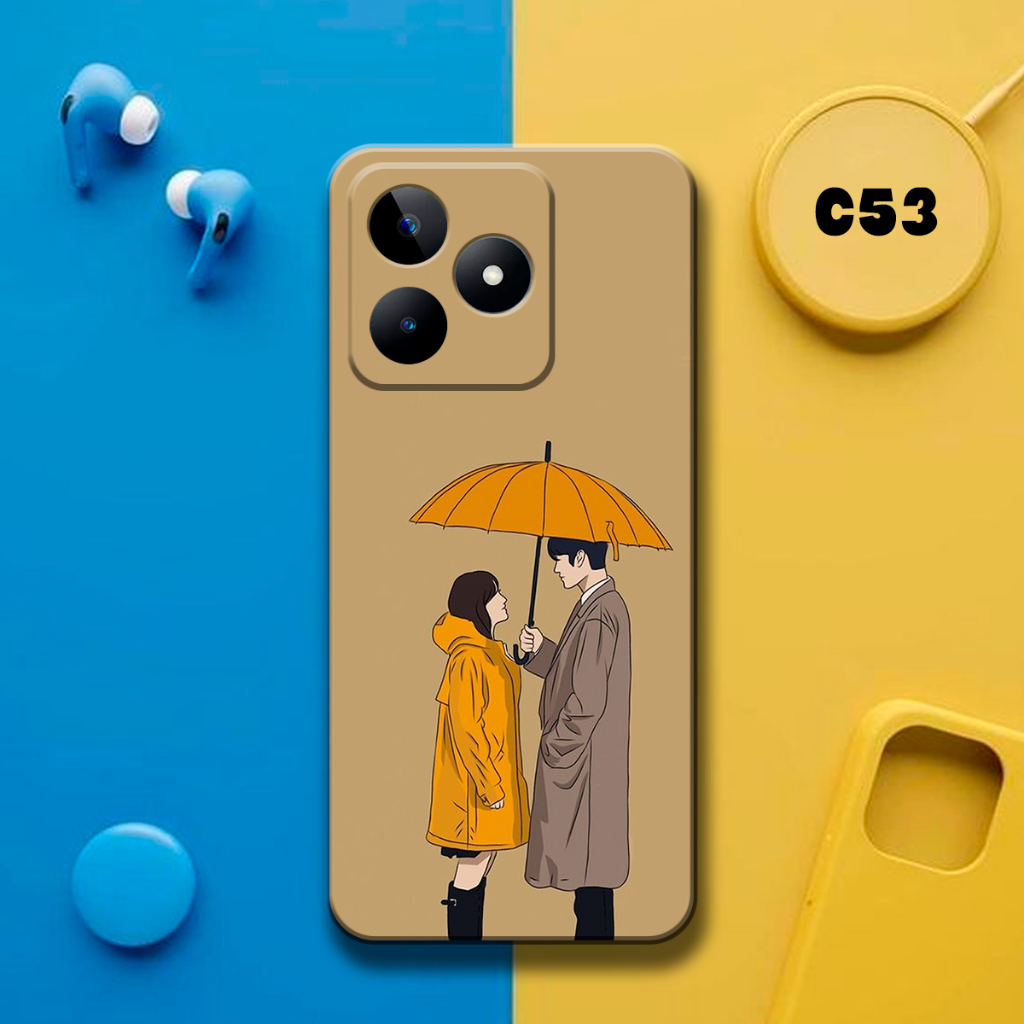 Case Hp Realme C53 - Casing Hp Realme C53 - Internal.Id - Fashion Case KARAKTER - Case Cewek - Case 