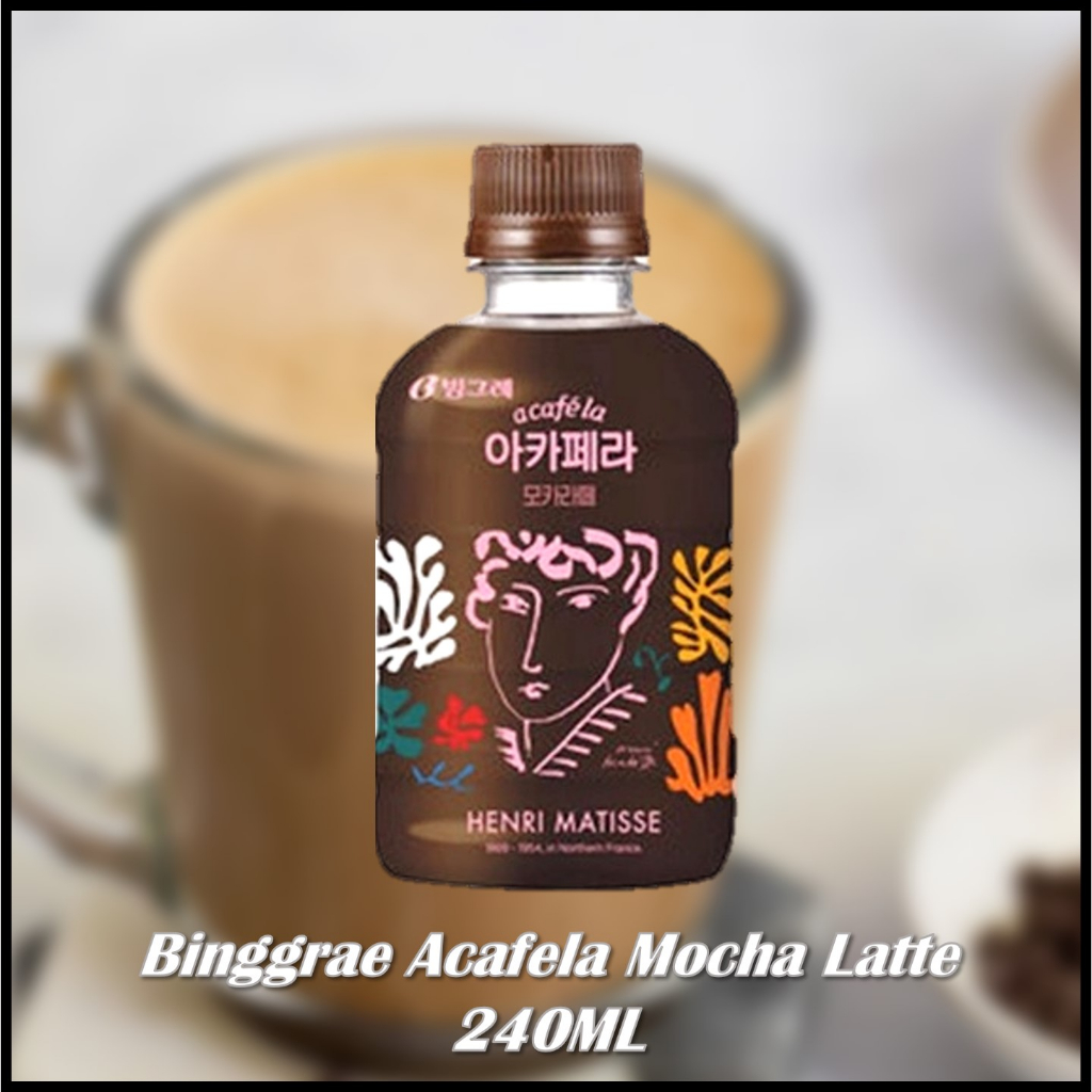 

Binggrae acafella mocha latte 240ML