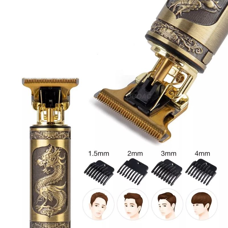 Alat Cukur Rambut Profesional  Hair Clipper Vintage / Alat Cukur Elektrik Mesin Cukur Rambut Cas