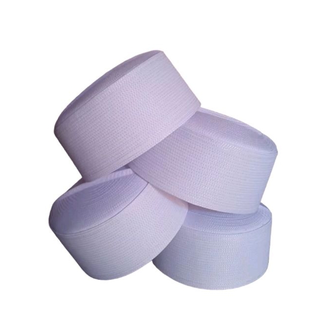 Peci Kopiah Haji Kalbut Sahara Putih Anak dan Dewasa Grosir