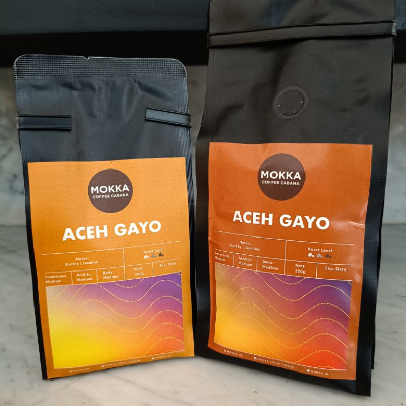

Biji Kopi Aceh Gayo Mokka Coffee Cabana