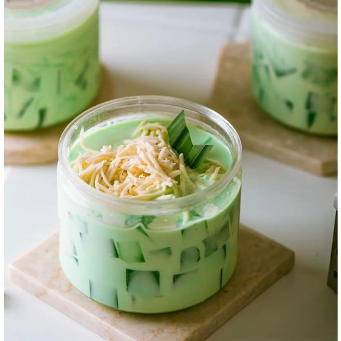 

Buko Pandan Creamy / Creamy Drink / Es Jelly / Minuman Segar