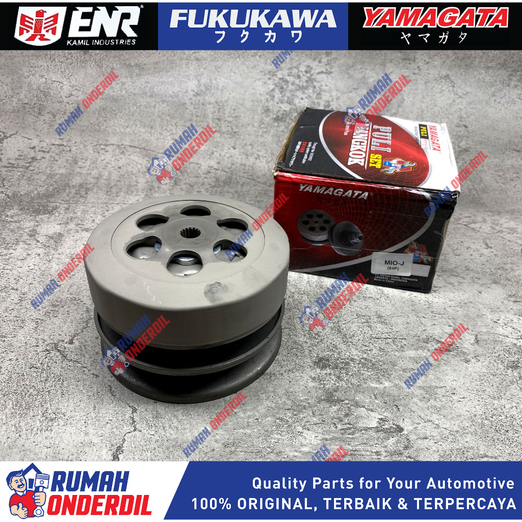 PULLEY PULLY BELAKANG PULLEY ASSY MIO J/MIO GT/SOUL GT/FINO FI/XRIDE 110 54P YAMAGATA PULI LENGKAP