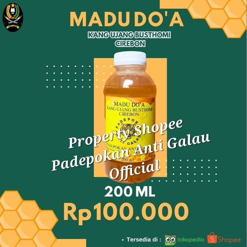 

Madu Doa Padepokan Anti Galau