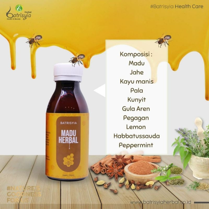 

Batrisyia Madu Herbal 170 ml