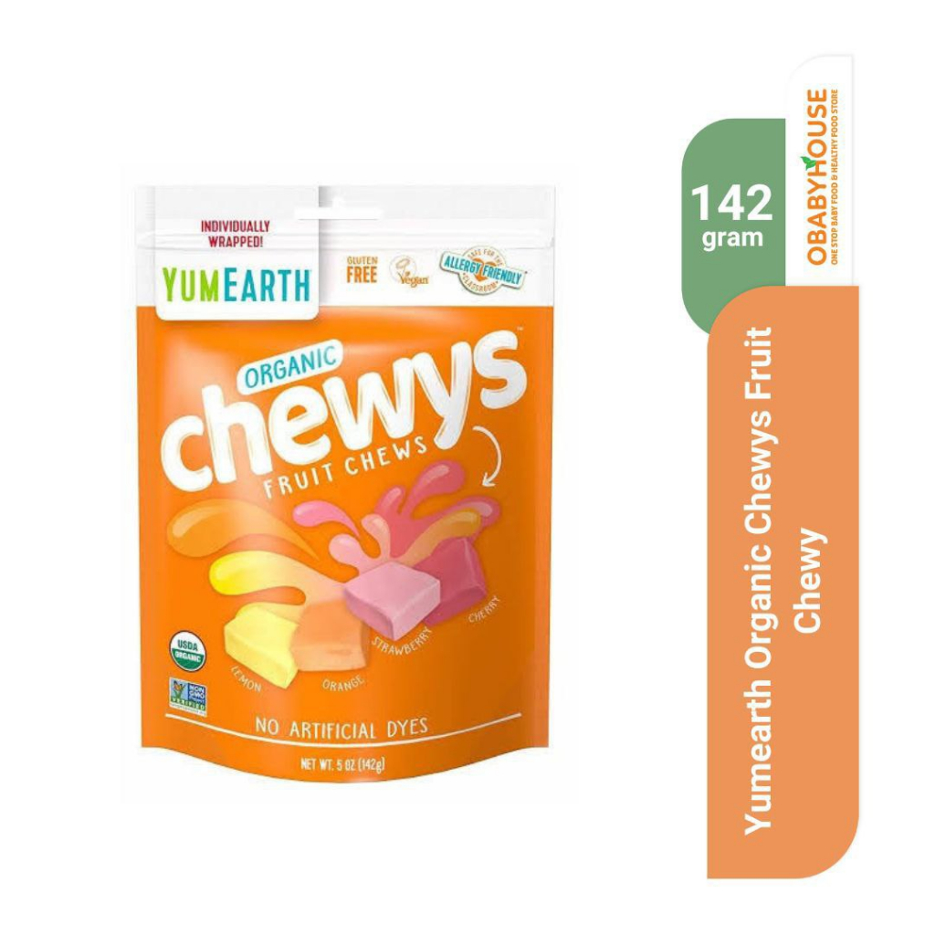

Yumearth Organic Chewys Fruit Chews 142gr
