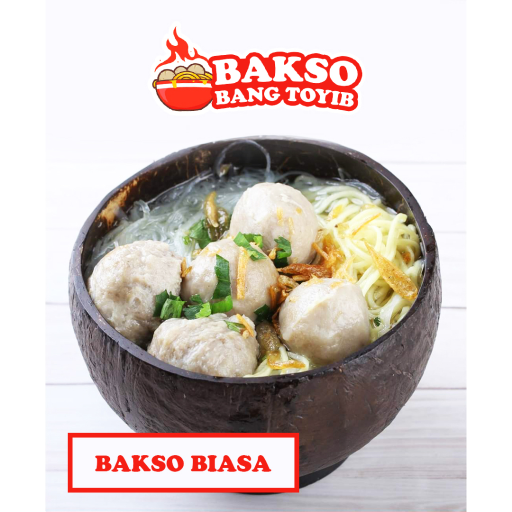 

Bakso Biasa Kecil - Isi 100 - Premium Quality - Bakso Bang Toyib