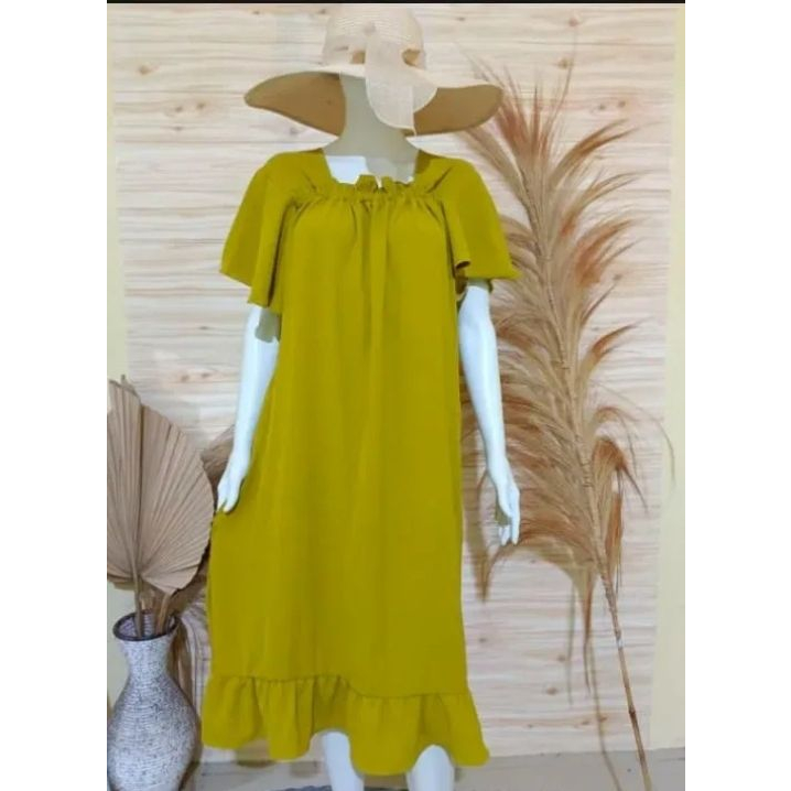 DASTER FUJI CRINKLE VIRAL / DASTER LAURA / DRESS LAURA CRINKLE AIRFLOW PREMIUM / DRESS FUJI KEKINIAN