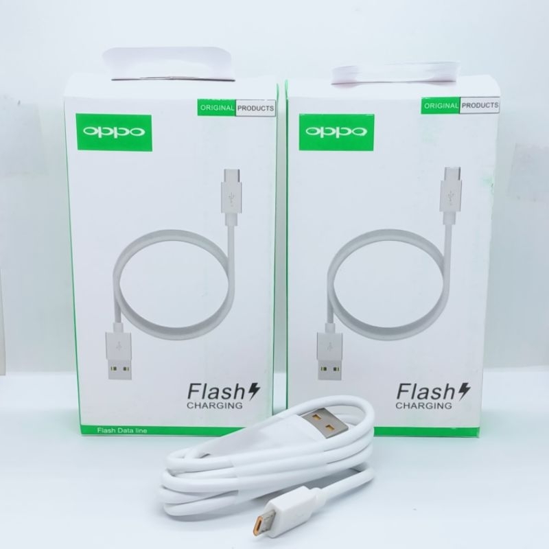 Kabel Data Oppo A37 - A57 Micro USB Data Cable Fast Charging Original Kabel Charger