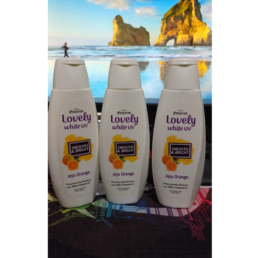 EMERON LOVELY WHITE UV 200ML JEJU ORANGE