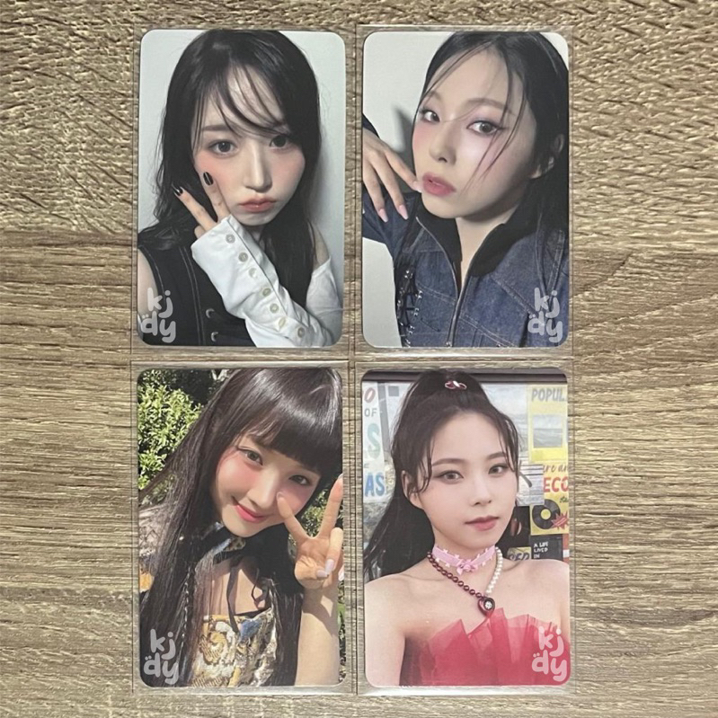 nmixx haewon kyujin jiwoo entwurf ad mare pob mukor expergo photocard official