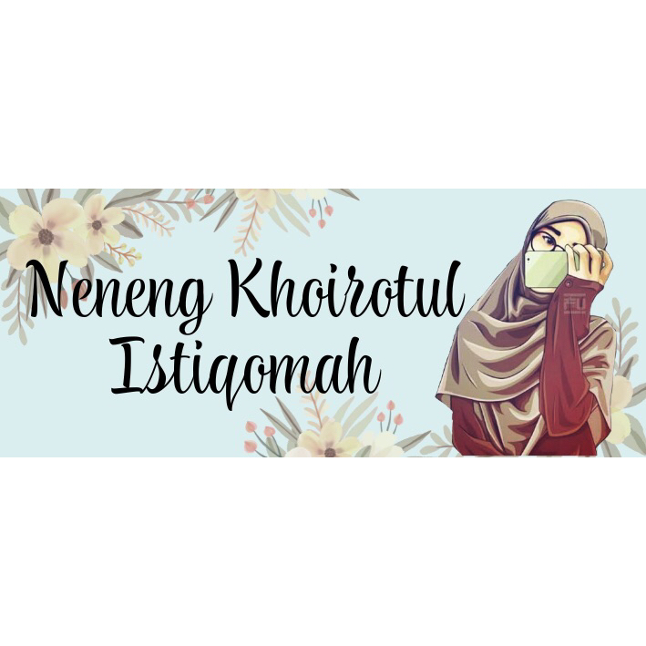 

40 pcs stiker nama custom