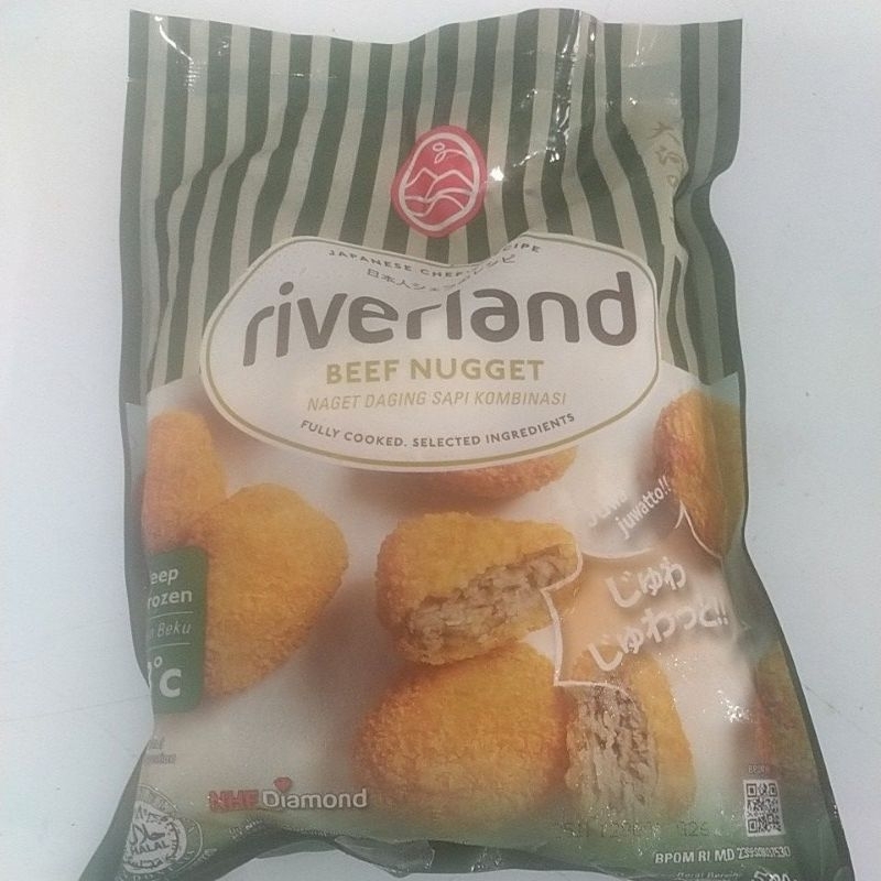 

Riverland Beef Nugget 500 gram Naget Daging Sapi Kombinasi