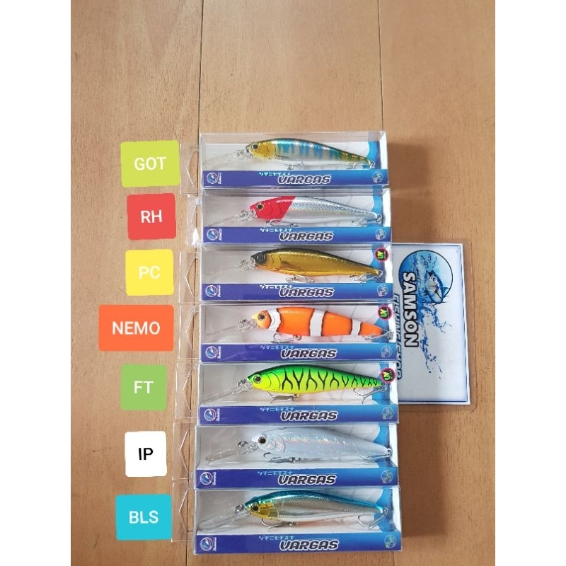 lure minnow daimaru vargas 100 mm 10 cm SW umpan casting kakap kerapu muara laut