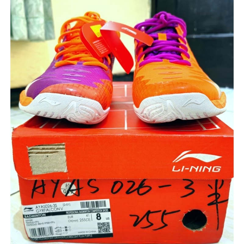 Sepatu Lining Gyrfalcon V (Original) AYAS026-3S