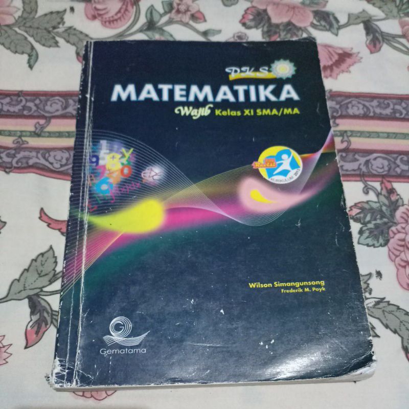 Buku Cetak Matematika Bekas Kelas XI PKS Gematama MURAH