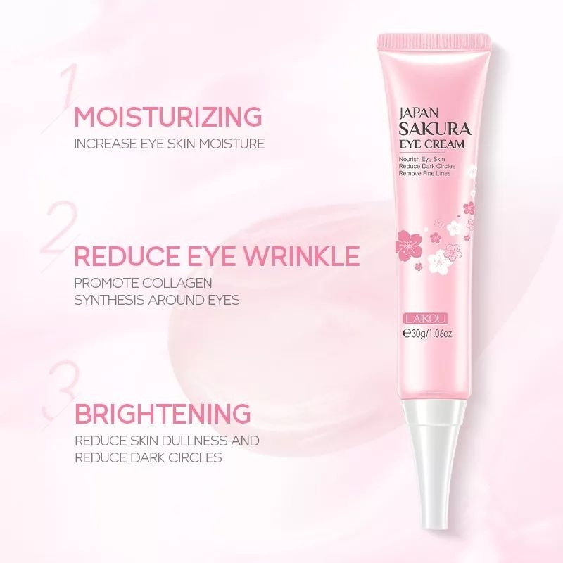 LAIKOU Sakura Eye Cream / Krim Mata Panda