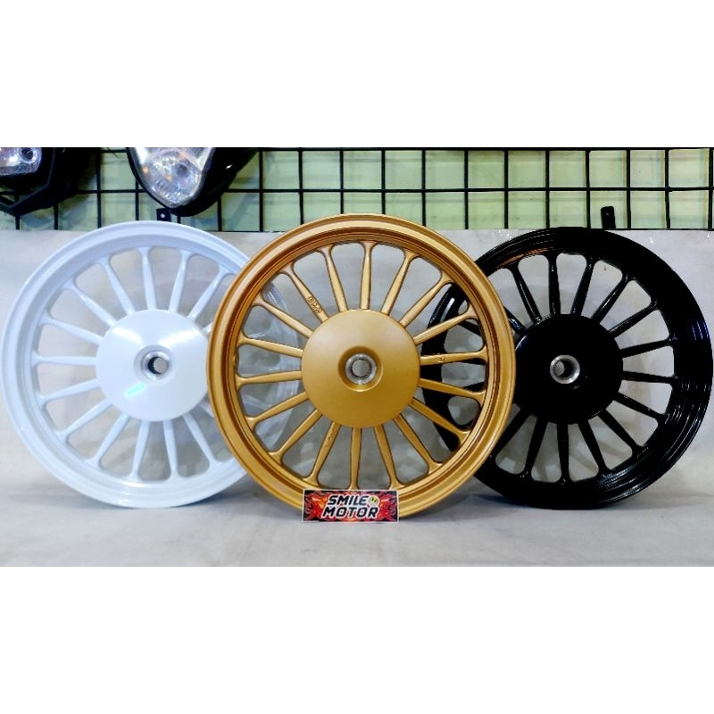 VELG PELAK RACING VND PALANG 18 BLUE RIM VARIO 125 VARIO 150 OLD NEW HITAM PUTIH EMAS