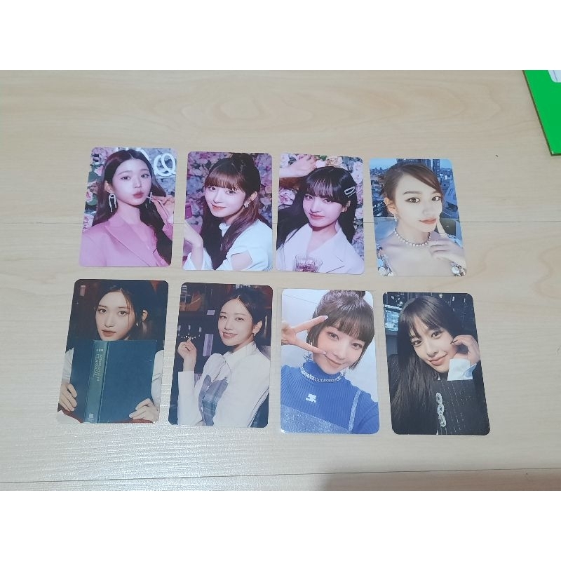 photocard set ive the prom queens leeseo wonyoung rei liz yujin i've after like love dive bene benef