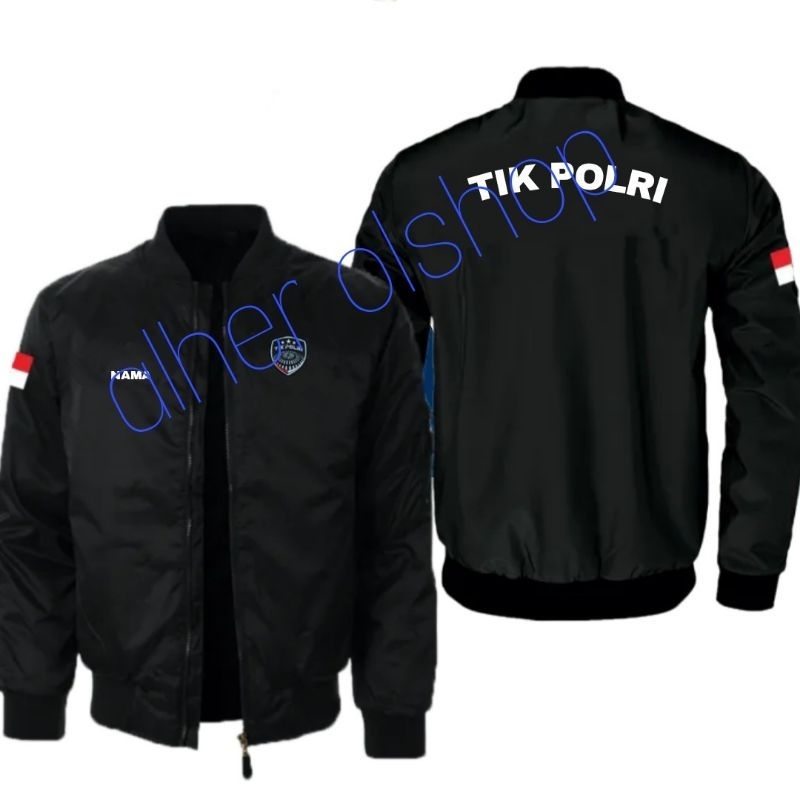 jaket Tik polri jaket bomber Tik polri jaket baseball Tik polri jaket Bordir Tik polri jaket Kerja T