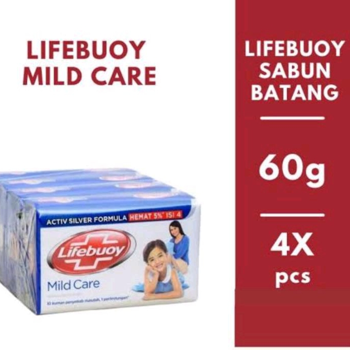 Sabun Batang Lifebuoy 60Gr
