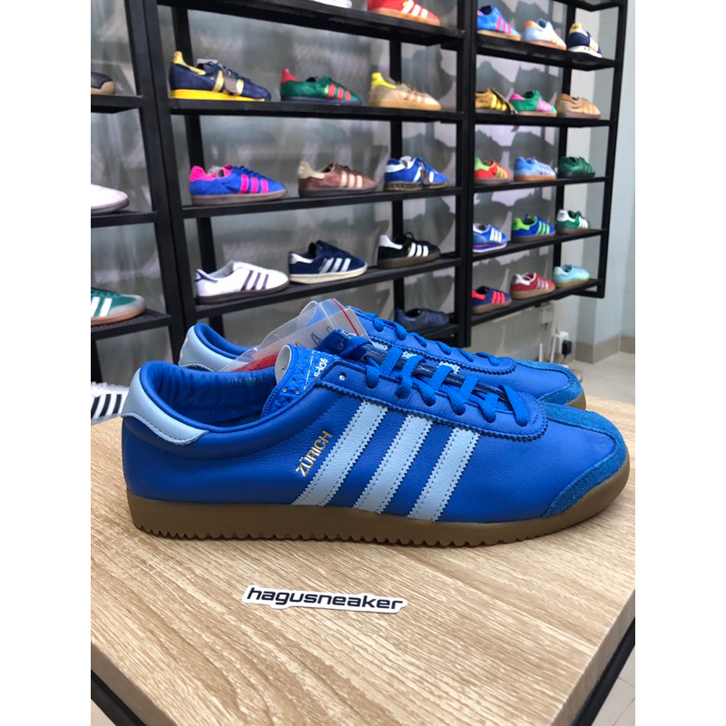 ADIDAS ZURICH [BLUE/WHITE] #EE9627 HAGUSNEAKER GARANSI 100% ORIGINAL