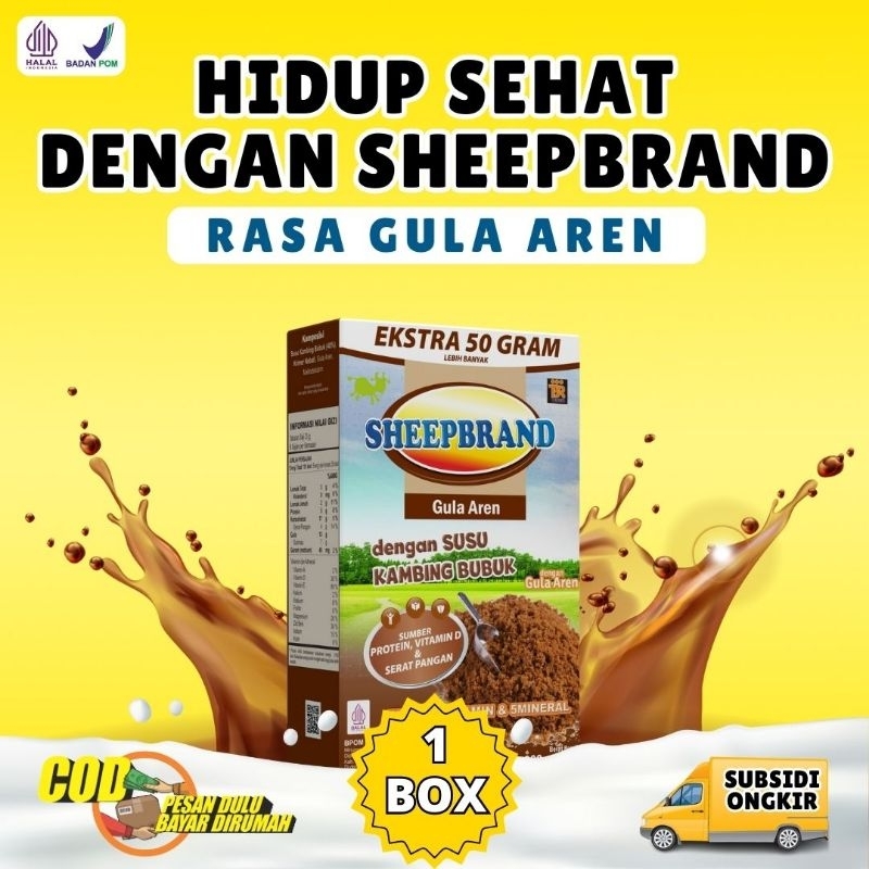 

PROMO SUPER NIKMAT SHEEPBRAND AREN SUSU KAMBING ETAWA BUBUK ORIGINAL PLUS MADU MURAH ATASI NYERI LUTUT TULANG SENDI ASAM URAT BATUK MENAHUN ASMA PARU-PARU