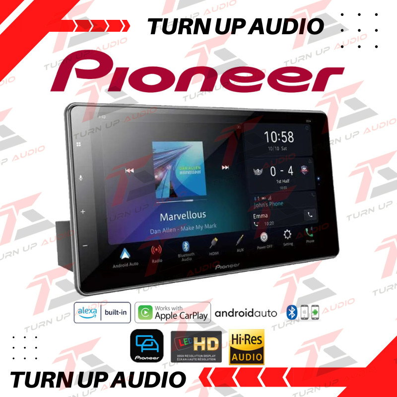 Head Unit Mobil PIONEER DMH-ZF9350BT 9 Inch Apple Carplay Android Auto garansi resmi pioneer indones