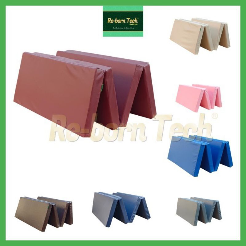 Re-born Tech Matras Kasur Lipat 4 Rebonded 100cm