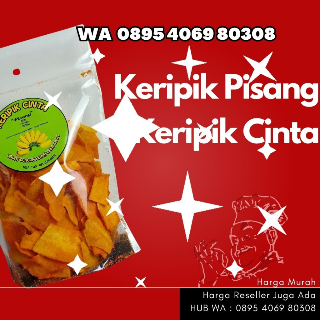 

KERIPIK PISANG 1KG 500GRAM 200 GRAM 100 GRAM, KERIPIK PISANG MURAH, KERIPIK PISANG PEDAS sip banget