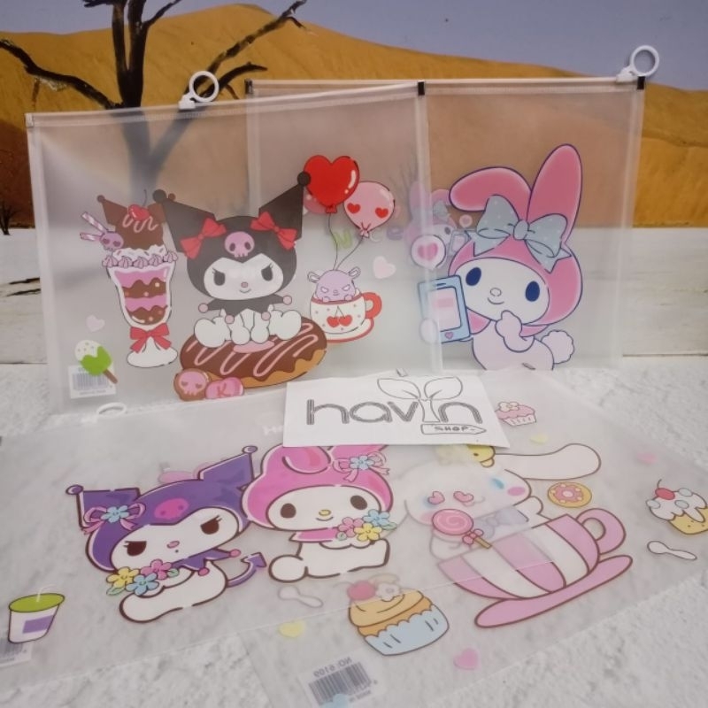 

POCKET FILE/ZIPPER FILE DOKUMEN/MAP A4 A5