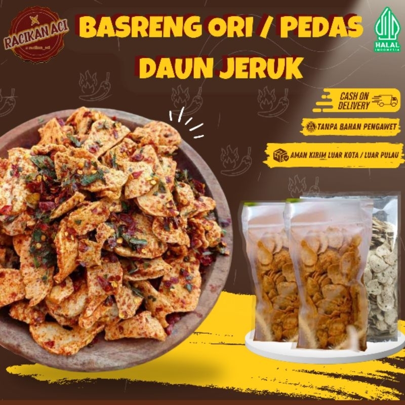 

Basreng Pedas Jeruk & Original 100gr