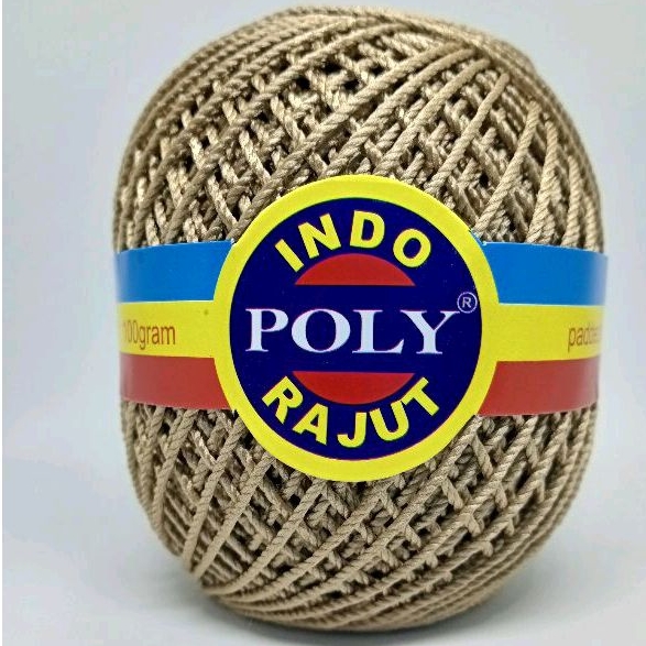 Benang Rajut Poly Indo / Polyindo / Poli Indo