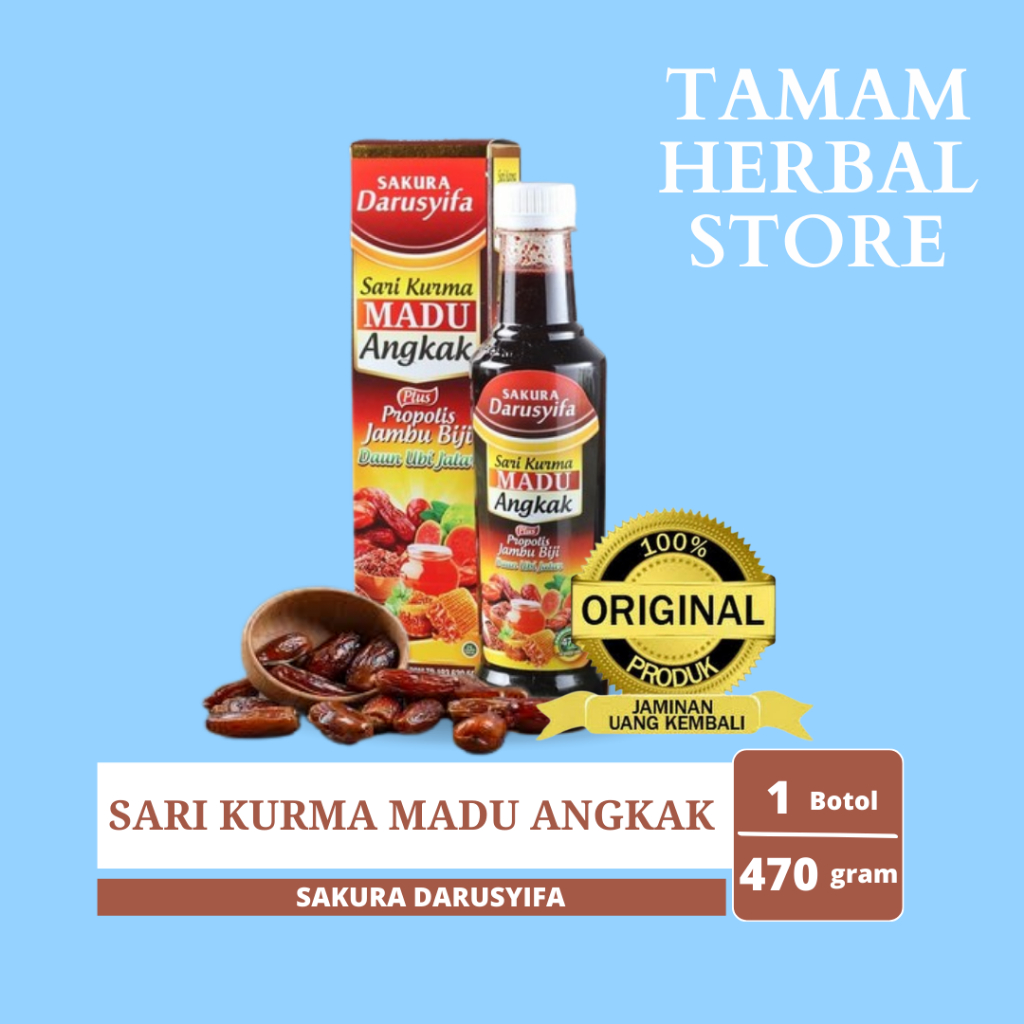 Madu Angkak | Madu Angkak Sari Kurma | SARI KURMA MADU ANGKAK PLUS PROPOLIS DARUSYIFA