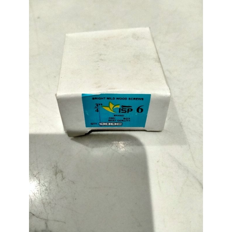 sekrup Kayu 3/4 x 6 skrup kayu 2cm 1kotak sekrup KAYU 3/4