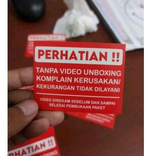 

STIKER UNBOXING MERAH KECIL UK 5 X 4 CM FRAGILE ISI 100 PCS