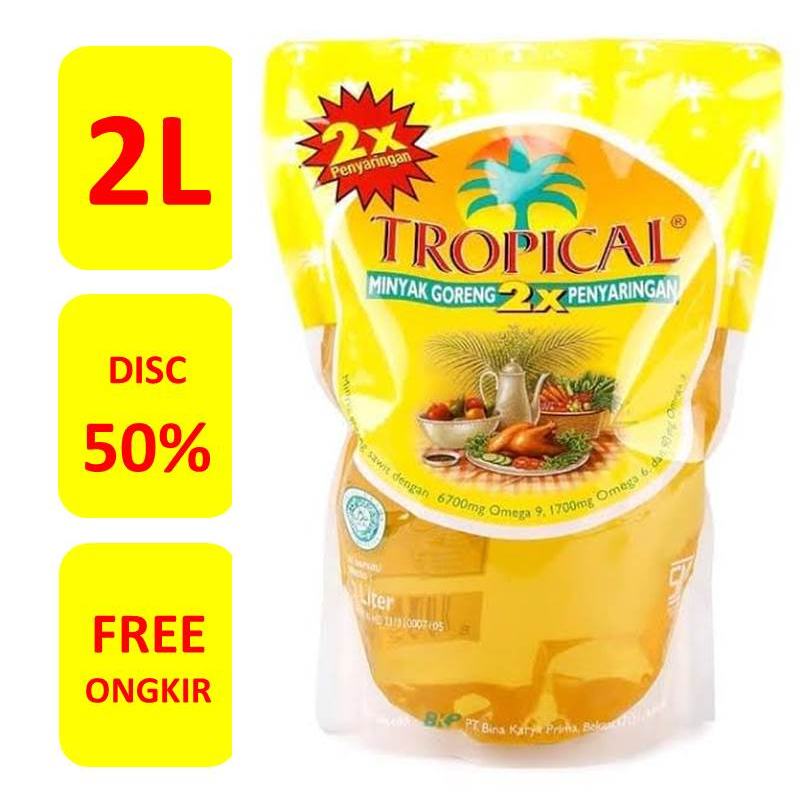 

MINYAK TROPICAL 2 LITER