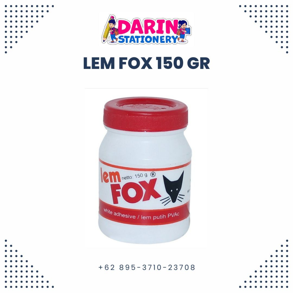 

Lem Fox Botol 150 GR