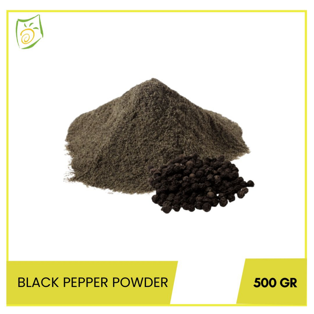 

Black Pepper Powder Jar 500Gr