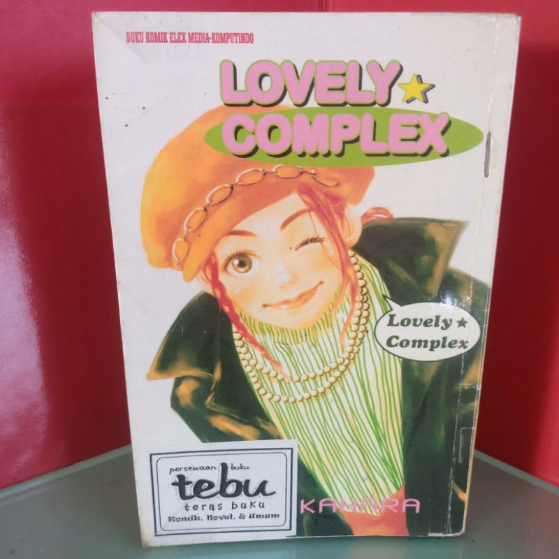 komik LOVELY COMPLEX by aya nakahara No.1-10,14 (satuan)