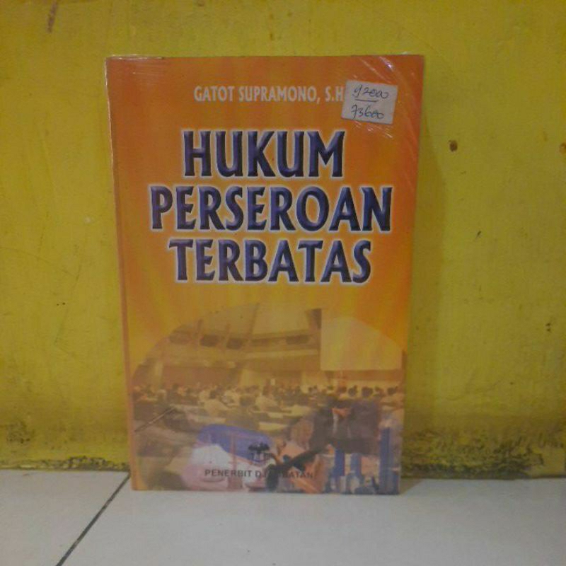 Hukum perseroan terbatas.