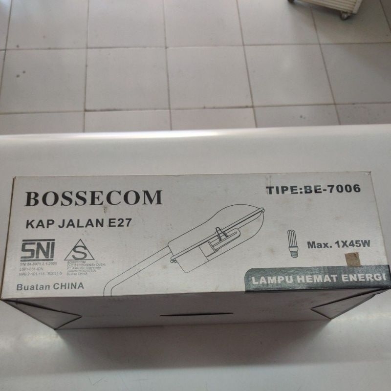 kap lampu jalan , kap lampu jalan PJU , Ori Bossecom