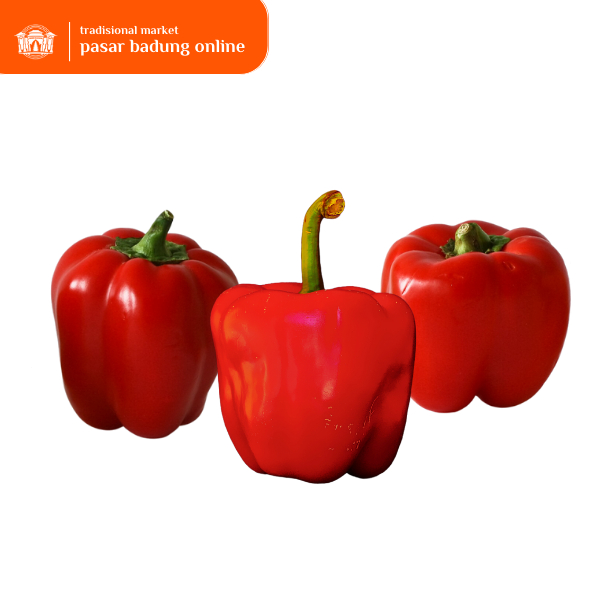 

Paprika Merah segar 1pc /200-250gram