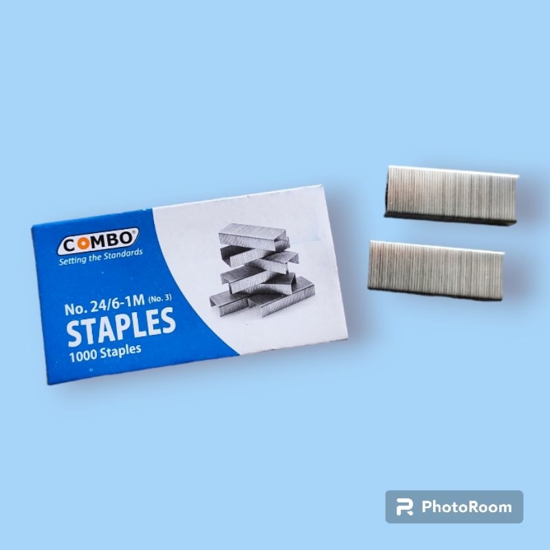 

Isi Staples Combo 24/6 (Isi 1000 pcs)