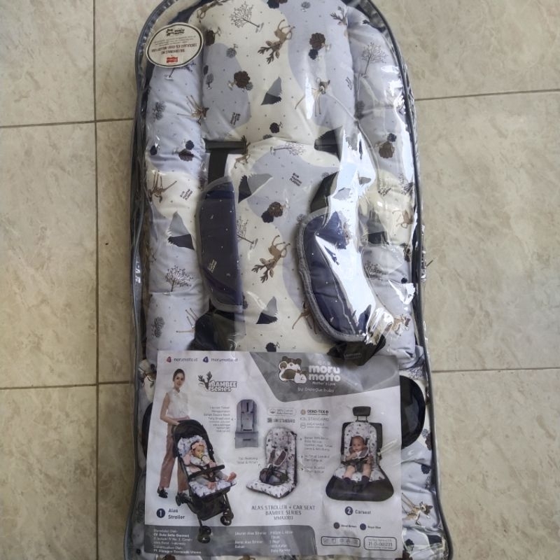 Moru motto ( alas stroller dan carseat ) morumotto