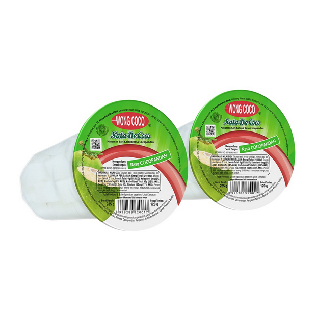 

[MT] Wong Coco Nata de Coco Dugan/ Cocopandan / Leci 235gr