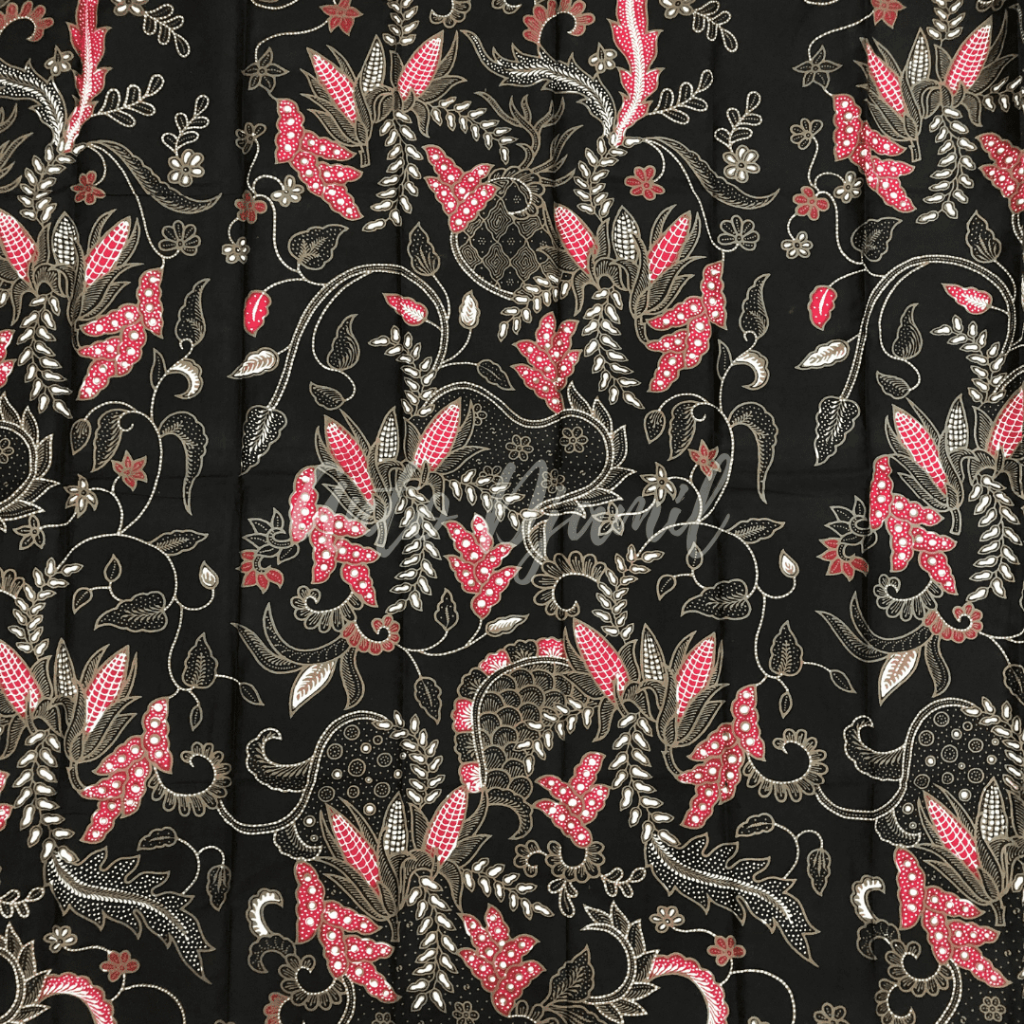[ANTO DJAMIL] KAIN BATIK SEMI TULIS MOTIF JAGUNG & CABE