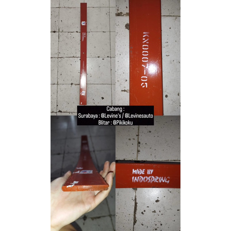 per belakang canter nomor 5 / K07 - 05 merk Indospring / per belakang coltdiesel nomer 5 / per daun 