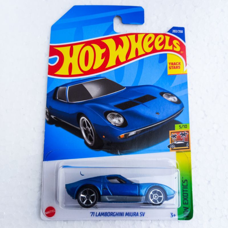 '71 LAMBORGHINI MIURA SV - HOTWHEELS