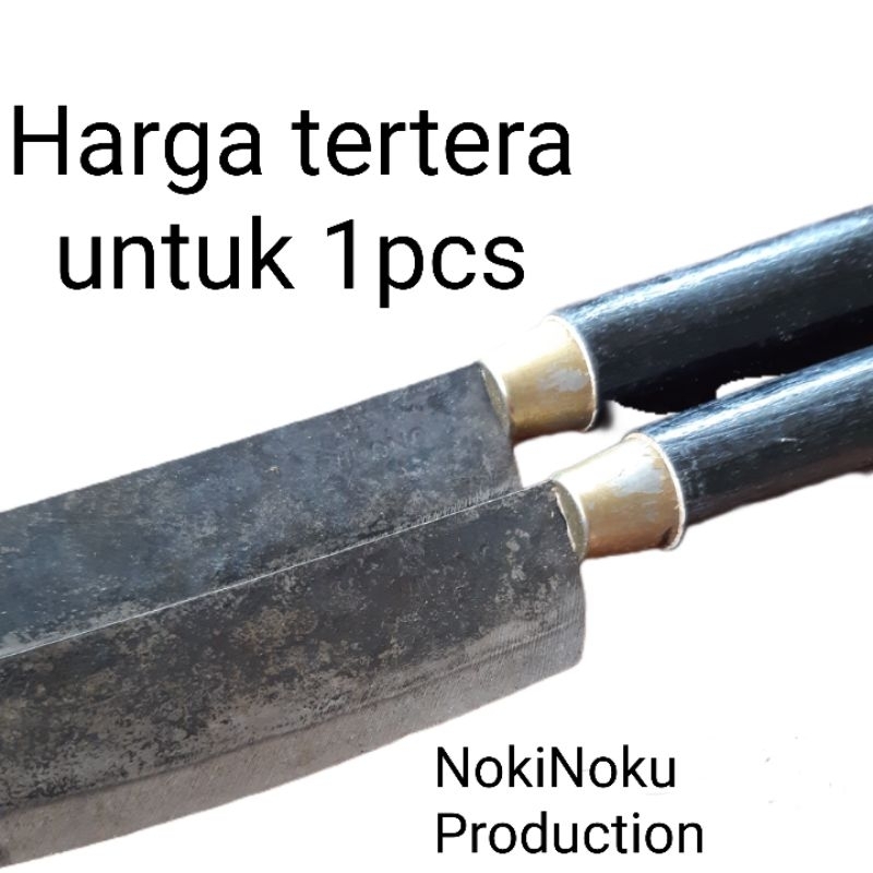 Pisau Jawa Dapur Sayur Buah  Asli Baja Pande Besi